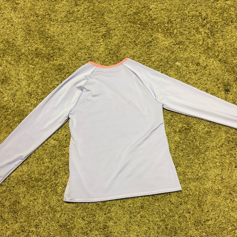 Girls Lands End Rash Guard - Picture 2 of 4